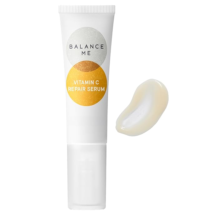 Balance Me Vitamin C Repair Serum, 0.2 Fl Oz, With Hyaluronic Acid, Dark Spot Remover & Reduce Hyperpigmentation, Anti-Aging Skin Care