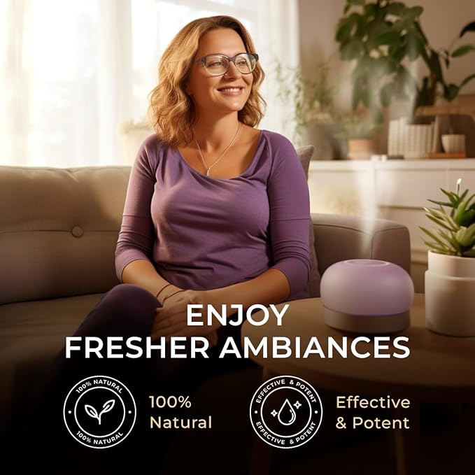 Gya Labs Lemon Verbena Essential Oil for Diffuser - 0.34 Fl Oz - 100% Pure Natural Lemon Verbena Oil for Skin, Hair, Perfume, Bath Bombs, Candles & Soaps Making - Citrusy, Refreshing Scent