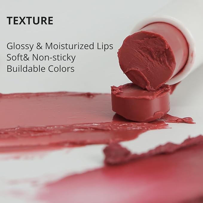 All Day Essential Lip Balm 01 Pure | Natural Gloss Finish, Moisturizing Lip Care, Deep Nourishing Plant-Based Chapstick, Hydrating Lip Butter for Dry Cracked Chapped Lips, Non-Color