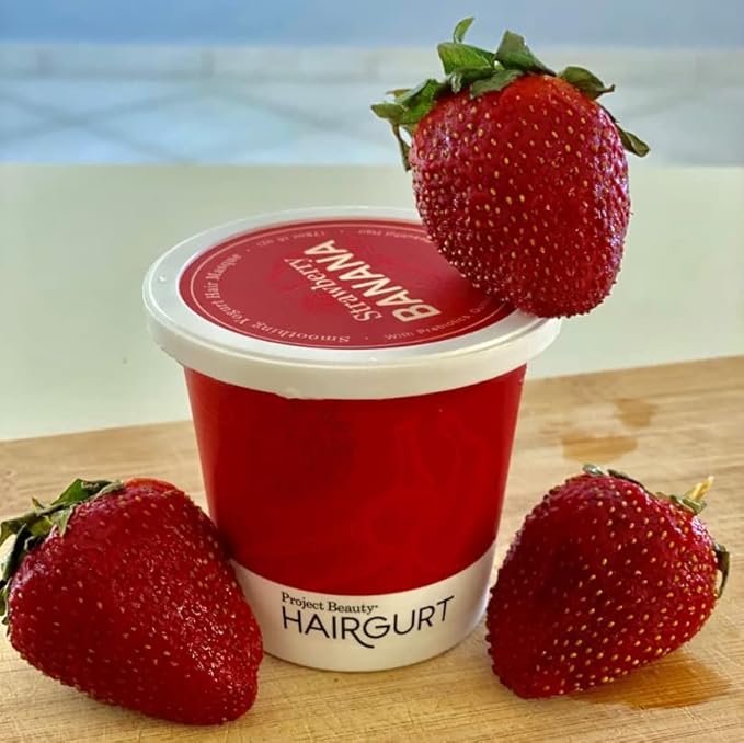 Smoothing Yogurt Deep Conditioning Hair Masque, For Thicker, Fuller Hair. Mask With Prebiotics, Protein, Macadamia, And Organic Oils For Frizzy Or Bleached Hair. Sulfate Free (6 oz)