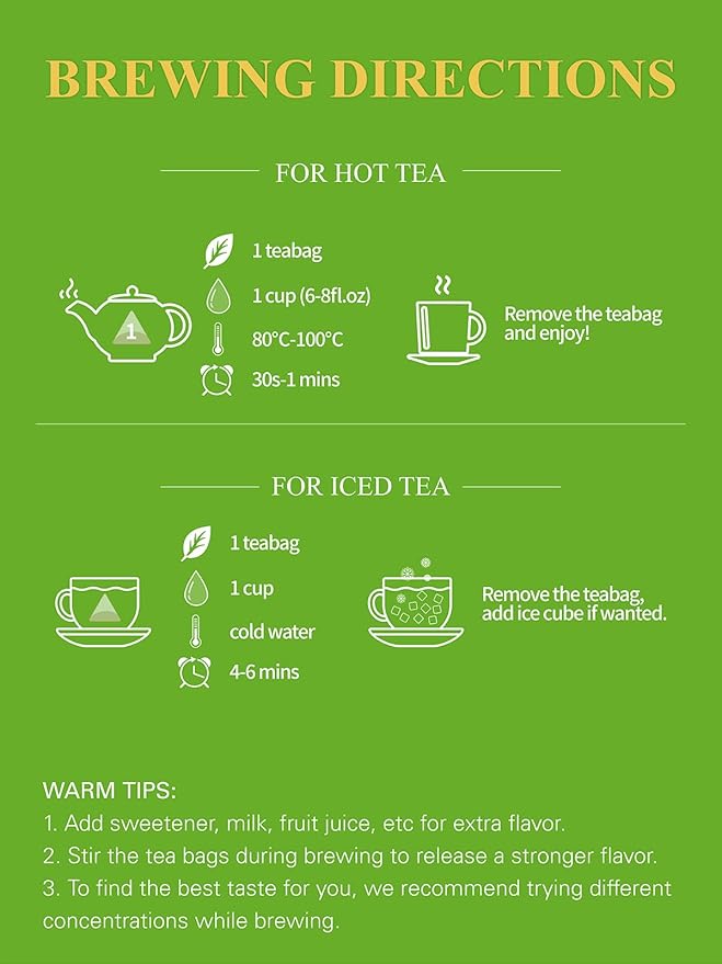 GLDNT Organic Matcha Green Tea Bags, Premium Organic Japanese Matcha + Sencha Green Tea, Rich in Antioxidants, Caffeinated, 100 Count