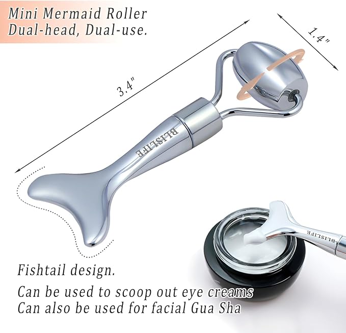 Eye Massage Roller Set,Quickly Reduces Eye Puffiness, Minimizes Wrinkles, Fine Lines and Dark Circles.