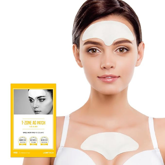 Hydrating & Anti-Wrinkle Patches for Forehead & Frown Lines – Korean Skincare with Collagen, Hyaluronic Acid & Vitamin E 8-Hour Overnight Face & Chest Lifting Mask (12 Count (Pack of 3))