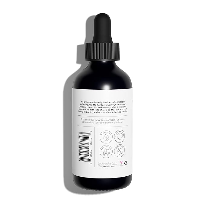 Organic Rosehip Oil – 4 fl oz, 100% Pure, Cold-Pressed, Unrefined – Natural Anti-Aging Serum for Skin Brightening, Firming, and Rejuvenation