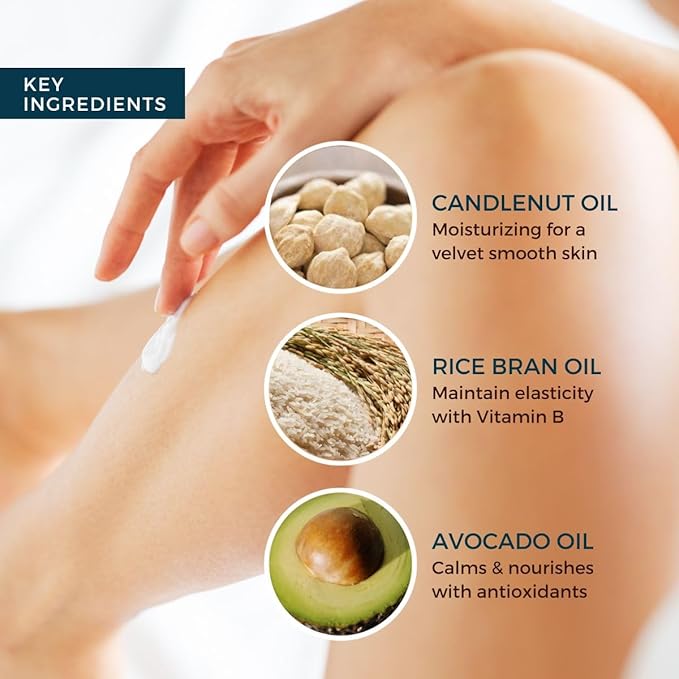 Juara - Tiare Jasmine Body Creme | Moisturizing Lotion | Dry Skin Hydration | Skin, Hands and Feet Cream | Soothing Skincare Balm | Cruelty Free, Paraben, Sulfate Free, Vegetarian | 8 oz