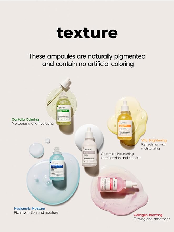 Deoproce Ceramide Nourishing Ampoule 100 ml, Korean Skincare, Moisturizing, Hydrating, 5 Types of Ceramide Ingredients, Phytosterol, Cholesterol