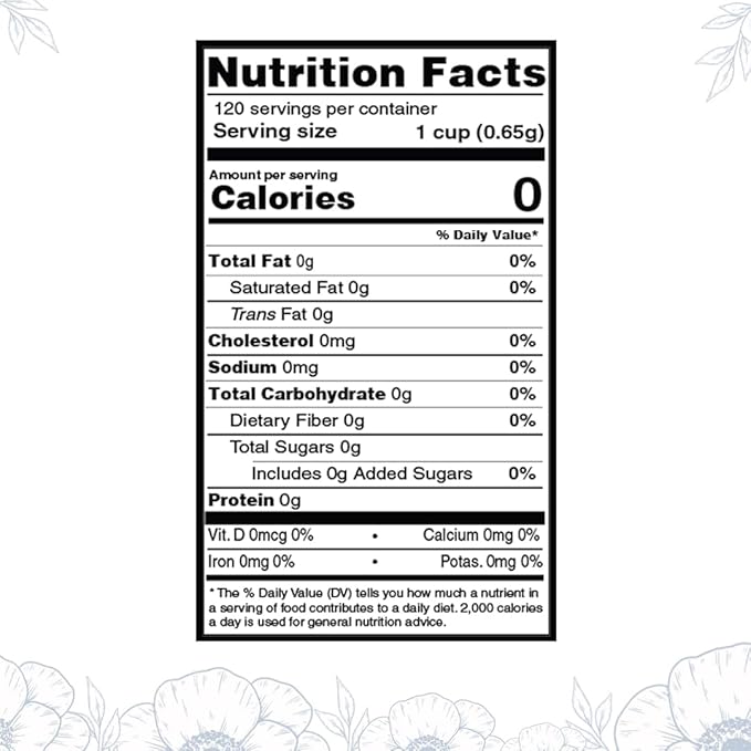 BLUE TEA - Butterfly Pea Flower Tea - 0.35 Oz (20+ Cups) Loose | ANTIOXIDANT RICH | Caffeine Free - Detox Tea - Flower Based - Herbal Tea - Non-Bitter - Vegan - Non-GMO | Zipper Pouch