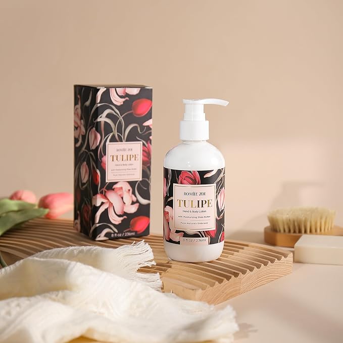 Daily Hand & Body Lotion with Moisturizing Shea Butter for All Skin Type- Tulipure - 236 ML / 8 FL OZ