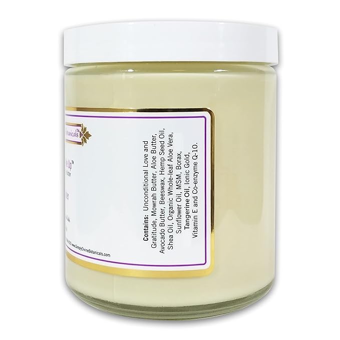 Butter Me Up Tangerine Hand and Body Butter 8 oz by Simply Divine Botanicals