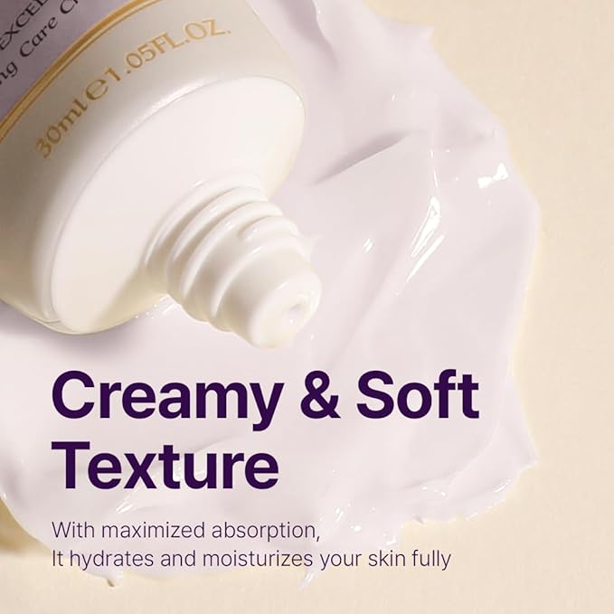 PARIS CRÈME de MEMORIA EXCELLENCE, Korean Lifting Care Cream, face moisturizer, Facial hydrating Wrinkle care cream for All Skin Types 1.05 fl. oz 30ml 30ml