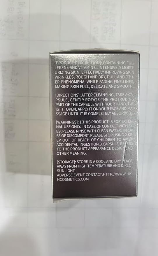 Vitamin C Anti-Wrinkle Aging Face Serum 30 Capsules+Retinol Collagen Anti-Aging Wrinkle 30 Capsules,VC For Morning+VA For Evening,Smooth,Hydrate,Firming Skin,Travel Portable