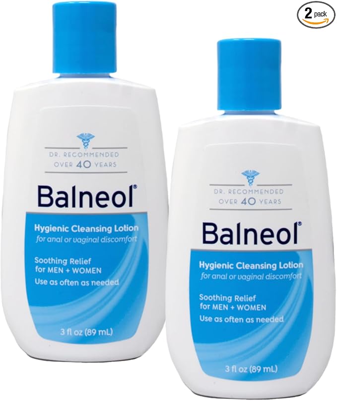 Balneol Hygienic Cleansing Lotion 3 oz (Pack of 2)