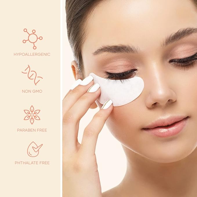Retinol & Vitamin E Under Eye Patches - Dermatologist Tested - Anti-Aging - Depuffing, Reduce Fine Lines & Wrinkles, Dark Circles - Natural Ingredients - Korean Skin Care - All Skin Types - 15 Pairs