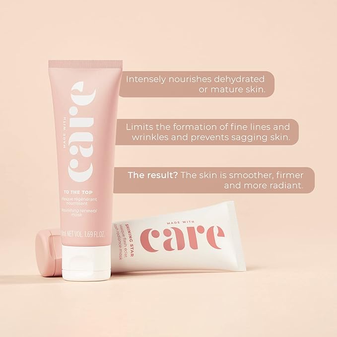 TO THE TOP, Nourishing Renewal Face Mask, Facial Mask that Reduces the Appearance of Fine Lines, (50ml)