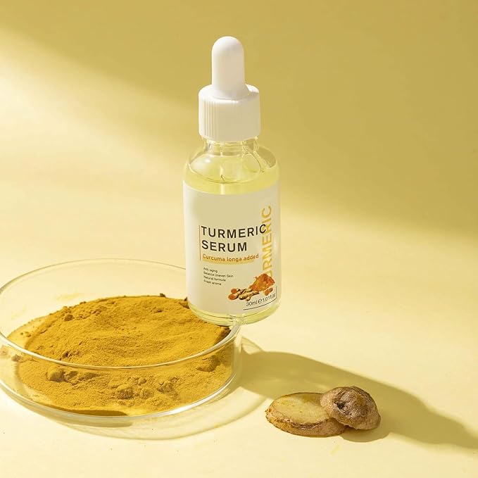 Lumibalm for urmeric Dark Spot Serum Oil, Turmeric Face Serum Oil, Bright Skin Dark Spot Corrector Face,Turmeric Facial Serum,Turmeric Face Serum Oil,Turmeric Face Oil Moisturizing.