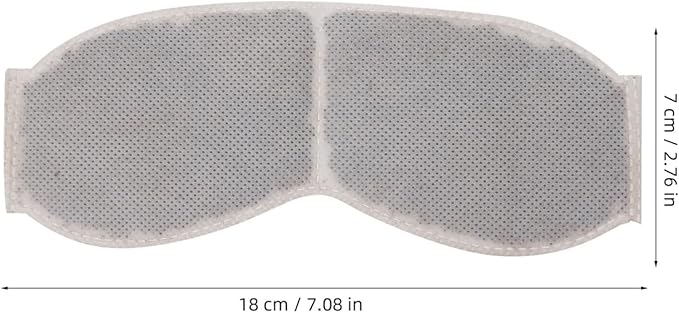 5pcs Eye Mask Moxa Sachets Warm Flower Sachets for Steam Eye Masks Soft Non-Woven Liners for Sleep Promotes Blood Circulation Convenient Storage