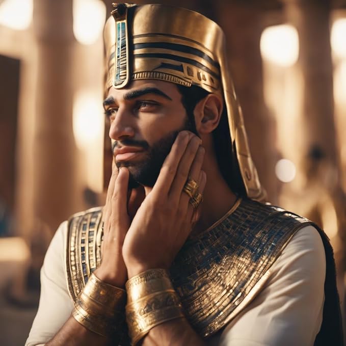 Pharoah - 100% Pure Moringa Oil blended with Leather, and Sweet Tobacco Essential oils and infused with Egyptian Ormus Gold - Pure Moringa Seed oil - Scent of The Nile - 2oz. (60 Ml)