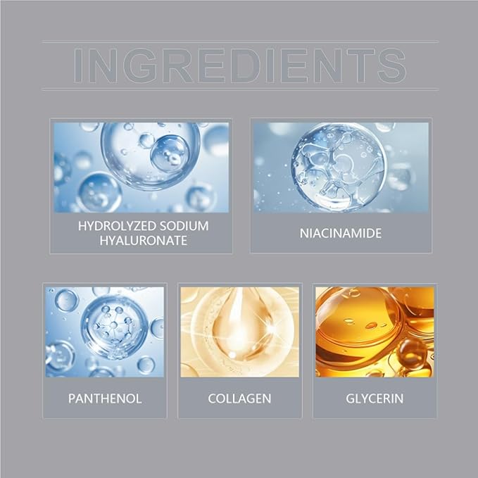 4 PACK Deep Collagen Overnight Mask, Bio-collagen Face Hydrogel Mask Korean Skincare Facial sheet masks for lifting, firming, and Elasticity Improvement (Collagen Mask)