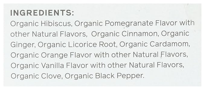 Allegro Tea, Organic Hibiscus Spice Tea Bags, 20 ct