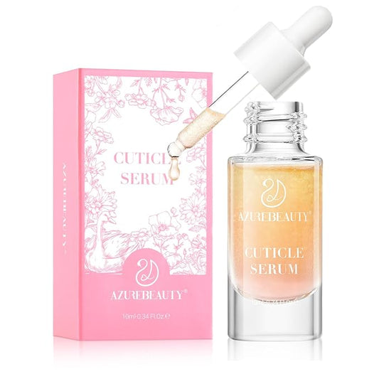 AZUREBEAUTY Cuticle Oil for Nails Ultimate Hydration Nail Care Natural Essential Oil Extract, Jojoba Oil, Vitamin E, B7, Moisturizing and Conditioning, Brightening Skin, Remedy for Damaged Cuticle