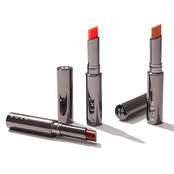 RÓEN Natural Elixir Tinted Lip Balm | Vegan, Cruelty-Free, Clean Makeup (Alba)