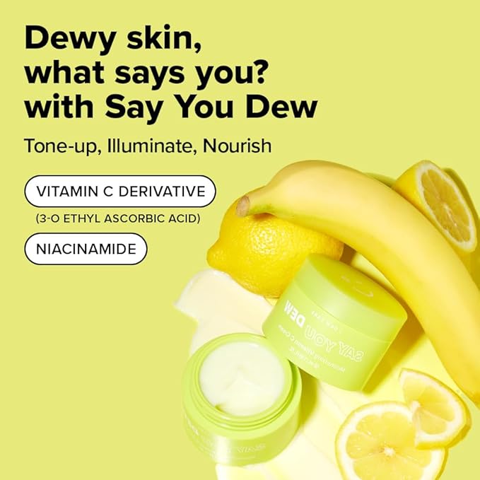 I DEW CARE Skin Care Set - Vitamin To Glow Pack | Niacinamide, Glass Skin Smoother, Vegan, Cruelty Free, Travel Size, Moisturizing Balm, For Dry Lips, Nourish and Hydrate, Illuminating