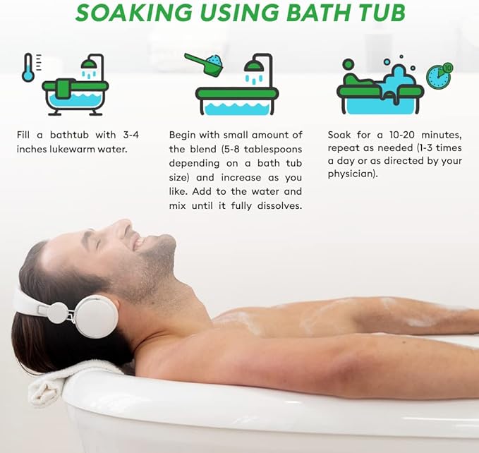 Natural Essence Cooling Aloe Muscle Soak Made with Premium and Natural Magnesium Flakes That Provides Wellness and Quality Effect Muscle Relief and Joint