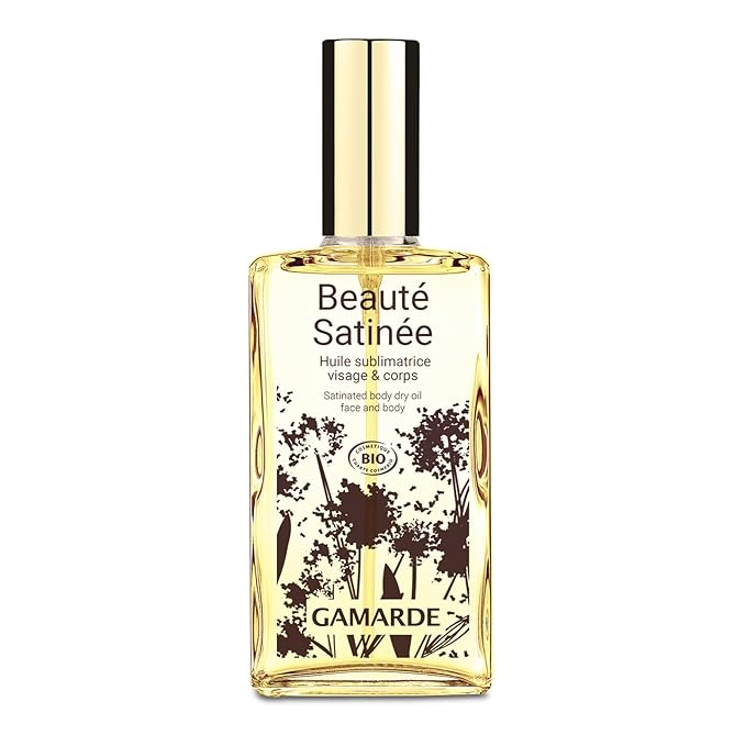 Satin Beauty Oil - Vitamin E Oil for Skin - Nourishes and Softens Skin - Skin Protection and Anti-Aging Body Oil for Women - 3.38 oz