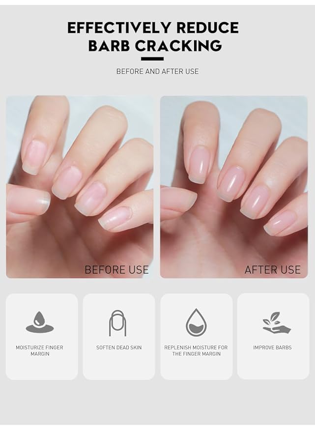 beautilux Cuticle Oil, 25ml Nail Oil for Growth and Strength Nails, 0.88 fl oz (CO-ML000)