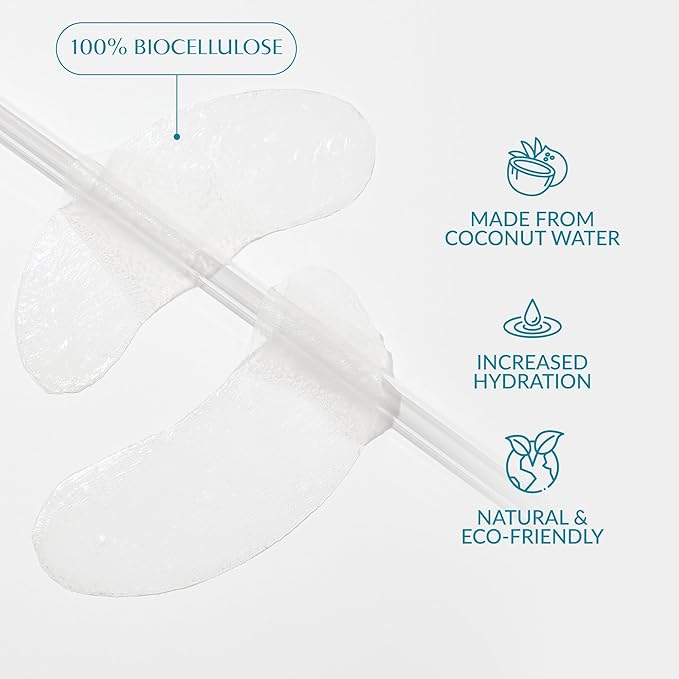 Talika Bio Enzymes Eye Patch (3 Pack) - Instant Ultra-Moisturising Under Eye Patches for Adults - Eye Mask For Dark Circles Tired Eyes & Puffiness