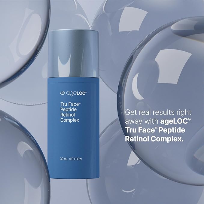 Nu Skin | ageLOC Tru Face Peptide Retinol Complex | 1 Fl Oz | Serum Skincare | Anti Aging Face Serum | Pore Minimizing | Peptide Facial Skin Care Product