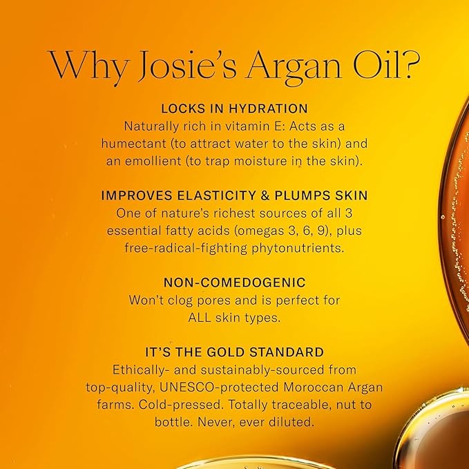 Josie Maran Moisture Miracle Workers Duo - 100% Pure Argan Oil & Hydrating Body Mist - Moisturizing Skincare Set with Nutrient-Rich Ingredients for All Skin Types - Vegan & Cruelty-Free (2 Piece Set)