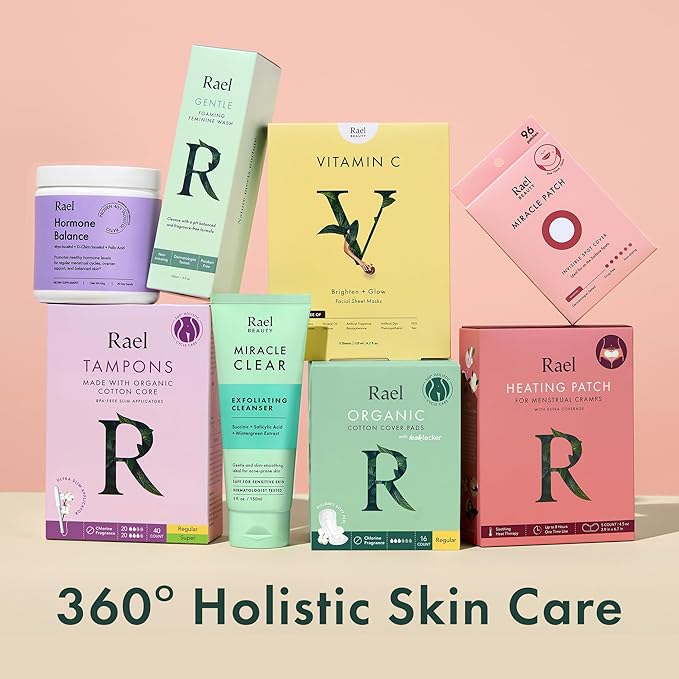 Rael Face Mist, Miracle Clear Hydrating Facial Spray, Pore Control for Acne Prone & Oil with Succinic Acid, Residue Free, Vegan, Korean Skin Care (2.5 fl oz)