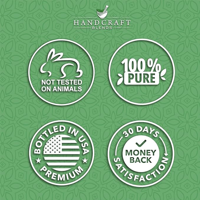 Handcraft Blends Tea Tree Essential Oil - Huge 4 Fl Oz - 100% Pure and Natural - Premium Grade Essential Oil for Diffuser and Aromatherapy