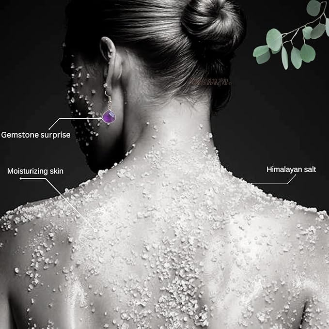 Bath Bombs for Kids, Girls Women. Organic Handmade Fun Bubble Bath with Surprise Jewelry Toys Inside!.Includes 3 Natural Bath Salts. Relaxing Soaking Himalayan Salts.Girls Birthday Christmas Gift Idea