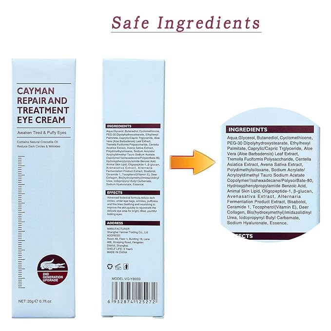 Magic Eye Cream, Instantly Remove Under Eye Bags Wrinkles Puffiness Dark Circles and Fine Lines, Anti Aging Eye Cream for Men Women