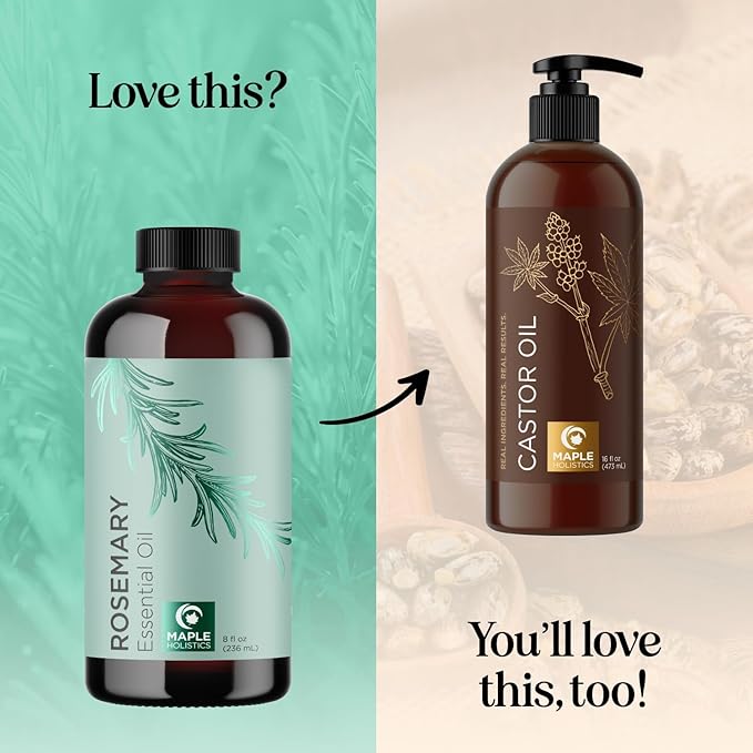 Pure Rosemary Essential Oil Bulk Size - Undiluted Rosemary Oil for Hair Skin and Nails and Refreshing Aromatherapy Oil for Diffusers - Cleansing Rosemary Essential Oil for Dry Scalp Care 8oz