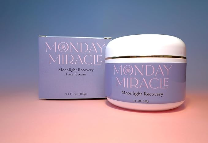 Moonlight Recovery Hydrating Night Cream for Sensitive Skin | Soothing Face Moisturizer for Redness, Dryness & Irritation | Fragrance-Free, Non-Comedogenic, Barrier-Repair