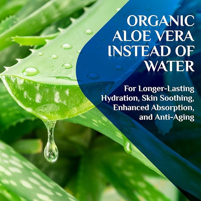 2-Pack 2-in-1 Collagen Booster, Retinol & Hyaluronic Acid Cream & Serum, Anti-Aging, Lifting Skin-Tightening Moisturizer for Men & Women, Neck and Décolleté, Made in USA Daily Moisturizer Face Cream