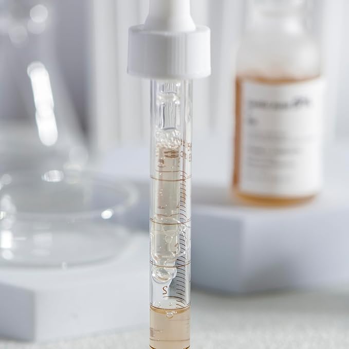 ROLANYIN Lactic Acid 5% + HA Facial Serum for Exfoliating Deep Hydration and Smoothing Skin Texture Nourishing Anti Aging Pore Minimizing Benefits Skin Care