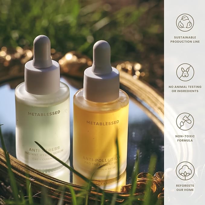 Anti-Pollution Pro Treatment Facial Oil | Bakuchiol + VC-IP | Repairs and Protects Blemished Skin, Restores Firmness & Elasticity. Cruelty-Free, Clean Beauty 1.01 fl. oz