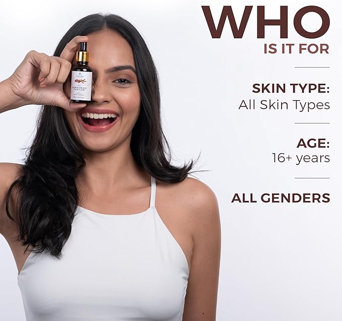 24k Kumkumadi Thailam, Skin Brightening, Oil, Toned Glow Enriched with Saffron Sandalwood, Chemical Free Natural, 30 ml Pack of 1 Standard