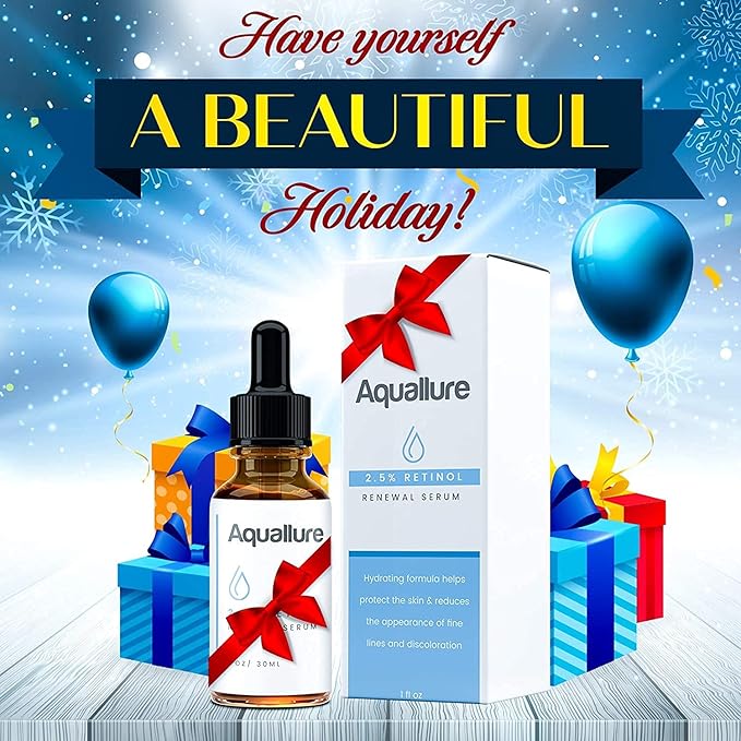 Antioxidant Rescue Cream and NEW! Aquallure Apple Stem Cell Rejuvenating Serum - Anti Aging 2 Step BUNDLE - Moisturizing Peptides, Hyaluronic Acid, Vitamin C 20% - (1 oz each) (2 items)