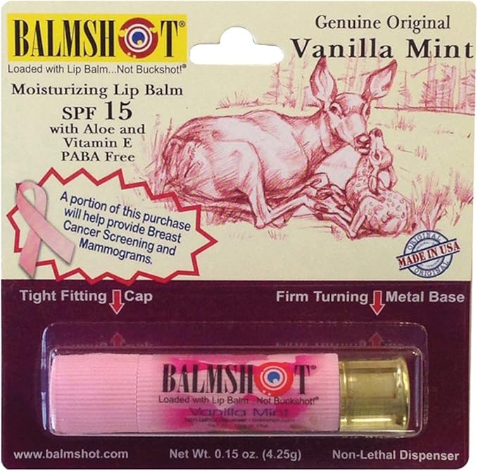 Balmshot Lip Balm Pink Camo