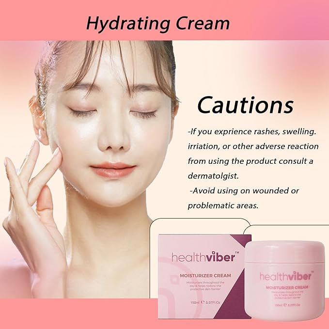 Moisturizer Cream – Deep Hydrating Night Cream with Ceramides & Ginseng for Anti-Aging, Fragrance-Free & Paraben-Free Face Cream for All Skin Types, 5.07 fl oz