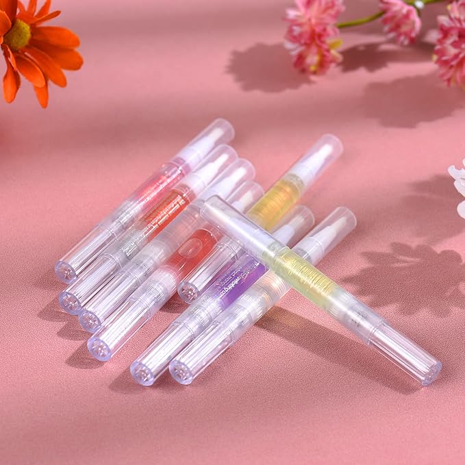 8Pcs Flavors Nail Revitalize Oil Pen Nail Treatment Kit Set