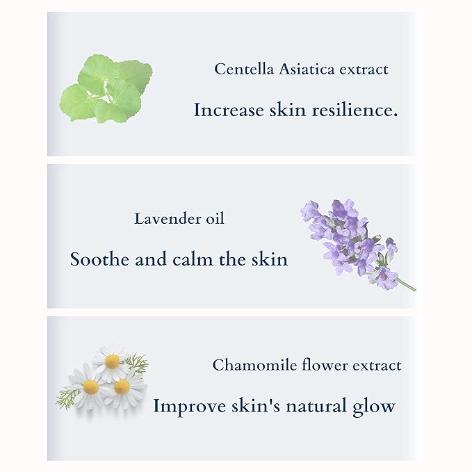 Daily 3 in 1 Facial Cleanser, Exfoliator and Wash-off Mask, Vegan, Cruelty Free, Plastic Free, Travel Friendly, 1 Month Supply Refill (60 Tablets) (Calming)