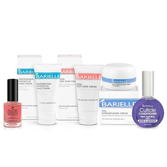Barielle Nails, Hands and Feet Spectacular - Premium 5-PC Hand, Foot & Nail Treatment Collection