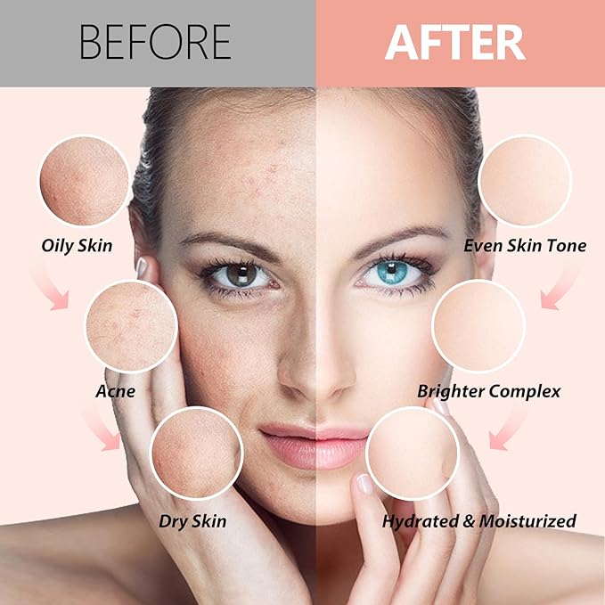 Professional Face Jelly Mask - Bulgarian Rose Aloe Vera Moisturizing Jelly Masks for Facials, 23 fl oz Jar