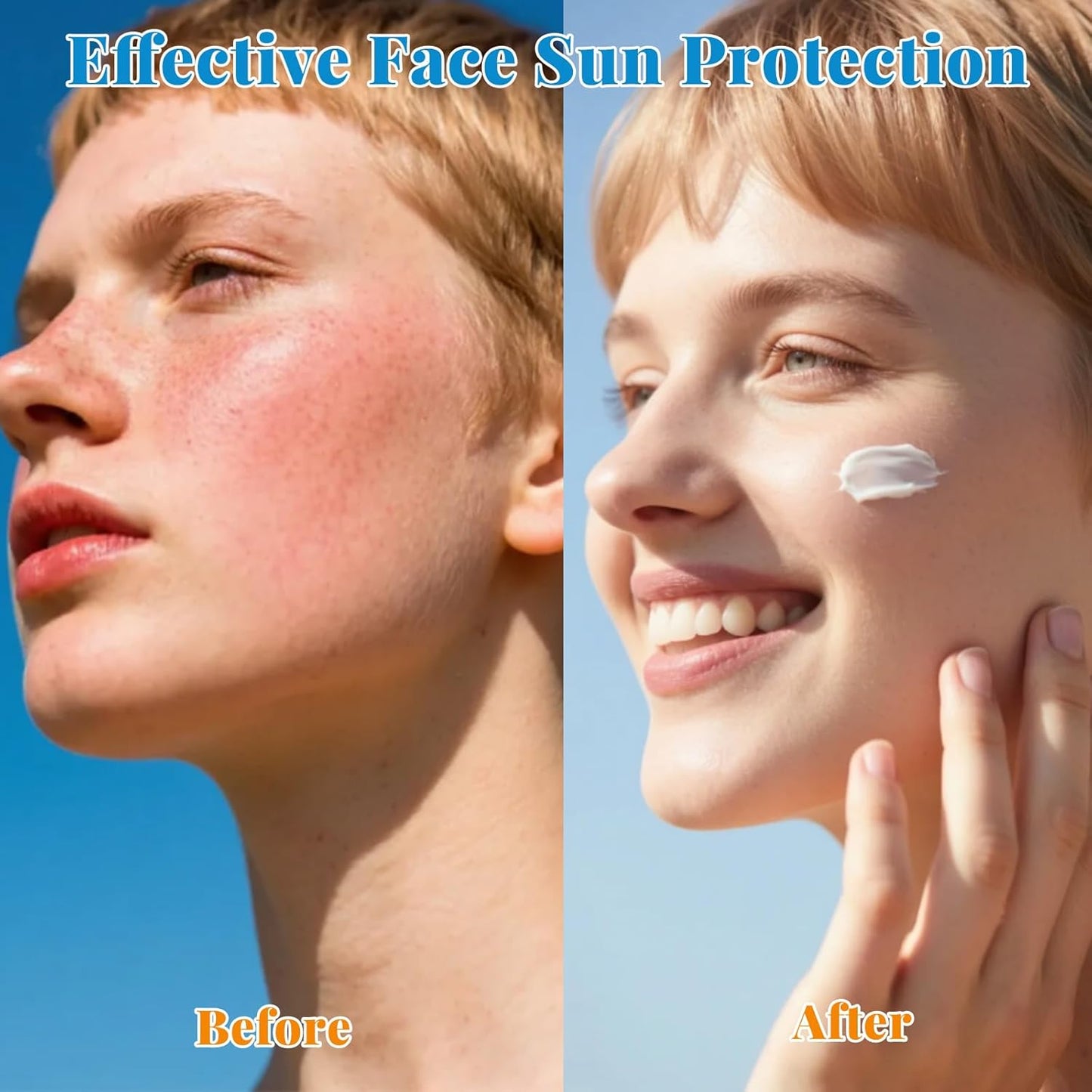 JAAN Korean Moisturizing Sunscreen SPF 50+ Pa++++, Broad Spectrum Care Sun Lotion for Face, Facial UV Protection, Non-Greasy & No White Cast, Safe for All Skin Types, Milk White, 1.69fl.Oz./50ml